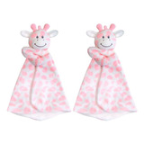 2 Naninhas Menina Menino Bichinhos Girafinha Pelúcia Buba