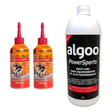 2 Oleo Cera Tec 50 E Desengraxante Algoo Corrente Bike