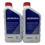 2 Oleo Kit Acdelco 5w30 Semissintético Api Sn Gm 98550378