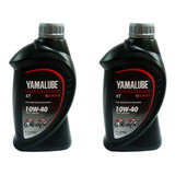 2 Óleo Yamalube 10w 40 4 Tempos Semi sintético 2 Litros