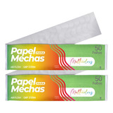 2 Pacote Papel Para Mechas Multicolors Vd 11x47cm 100 Folhas