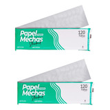 2 Pacotes Papel Para Mechas Reutilizável Standard 240 Folhas