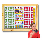 2 Painel Magnético Educativo Calendário Rotina Super Nanny