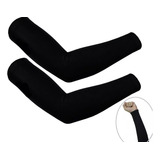 2 Par Manguito Ciclismo 4 Mangas Alta Proteçao Solar Uv 