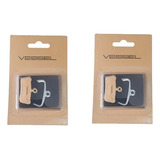 2 Par Pastilha Vessel Para Freio Sram Guide Avid 4 Pistao
