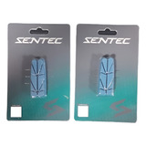 2 Par Refil De Sapata De Freio Speed Carbono Azl Sentec