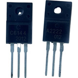 2 Par Transistor C6144 E A2222