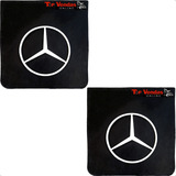 2 Parabarro Lameiro Dianteiro Caminhão Mercedes Benz 40x38cm