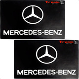 2 Parabarro Lameiro Traseiro Caminhão Mercedes Benz 66x45 Cm