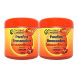2 Parafina Bronzeadora Pharmakos Oleo Urucum 180g