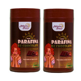 2 Parafina Chocolate Com Urucum Melanina Bronze Natural