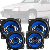 2 Pares Alto Falante Porta Dianteira 4 Gm Kadett