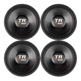 2 Pares Alto Falante Woofer Triton 12 620w Rms Tr 620 4 Ohms