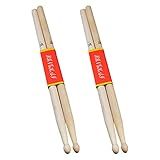 2 Pares Baqueta Haste De Bateria Eletrônica Marretas De Xilofone Bateria Para Crianças Marretas De Borracha De Percussão De Madeira Tambor De Percussão Tambor Da Cintura Bordo 5b