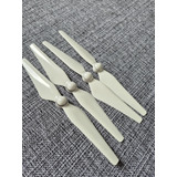 2 Pares De Hélices Branco Para Drone Dji Phantom 4 9450s