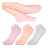 2 Pares De Meias De Silicone Hidratante E Anti Rachaduras