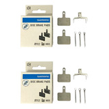 2 Pares De Pastilha De Freio Shimano B05s Resina Com Caixa