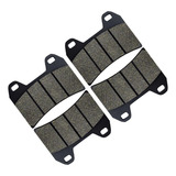 2 Pares De Pastilhas De Freio Para Moto Guzzi Breva 1200