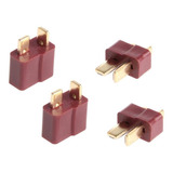 2 Pares De Plug Conector Deans T Para Bateria Lipo