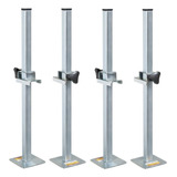 2 Pares De Suporte Para Régua Regulável 50 Cm Cortag 61589