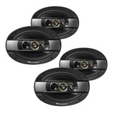 2 Pares Falante 6x9 Pioneer 300w Rms Quadriaxial Ts 6990br