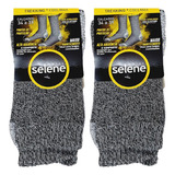2 Pares Meia Para Trilha Caminhada Masculina Feminina 4025