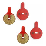 2 Pares Pastilha Freio A Disco Mecanico Bike Paco Absolute
