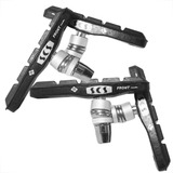 2 Pares Sapata Pastilha De Freio Bike Scs V brake 70mm Mtb