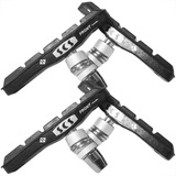 2 Pares Sapata Pastilha Freio Bike Scs V brake 70mm Mtb