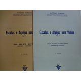 2 Partituras Violino Escalas E Arpegios