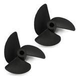 2 Pás De Hélice De Barco P40d47 Three Blades Rc Para Escovas