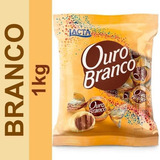 2 Pc Chocolate Bombom Ouro Branco Recheio Crocante 1kg