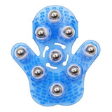 2 Pc Massageador Luva Corporal Massagem 9 Esferas Giratórias