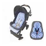 2 Pç Redutor Bebê Conforto Colchonete Para Carrinho