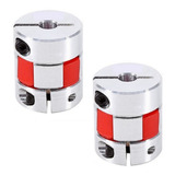 2 Pcs Acoplamento Flexivel 10mm X 12mm externo 40 50 Red