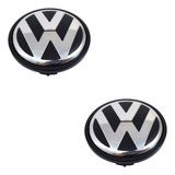 2 Pçs Calota Tampa Roda Original Liga Leve Amarok Aro 18 19