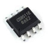 2 Pçs Ci Smd Cs8511e Sop8 Cs8511 Amplificador Audio Som 17w