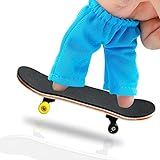 2 Pcs Finger Boards Skates Dedo Com Ferramentas Pro Fingerboard E Almofada Pu Antiderrapante   Jogo Interativo Skate Estilo Livre Para Treinamento Escala Dedos 