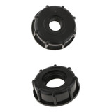 2 Pçs Ibc Água Tote Tanque Adaptador Tampa Da Mangueira