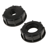 2 Pçs Ibc Água Tote Tanque Adaptador Tampa Da Mangueira
