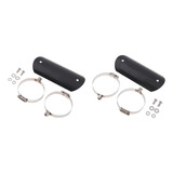 2 Pcs Motorbike Silenciador De Escape Tubos Escudo De Calor