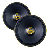 2 Pçs Woofer Eros 18 Pol E18 Target Bass 4k 4000wrms 4 Ohms