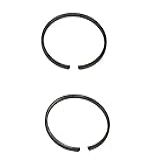 2 Peças 80cc 47 Mm Anéis De Pistão 2 Tempos Bicicleta Motorizada Peças De Bicicleta Motorizada Anéis De Pistões De Motocicleta E Kits De Pistões Peças De Motor