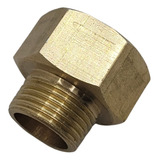 2 Peças Adaptador Latão Macho 3 8 E Fêmea 1 2 Rosca Bsp