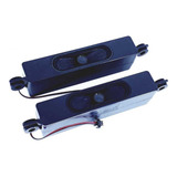 2 Peças De Alto Falante Tv Dl4844 8 Ohms 8 W Na Cor Preta