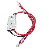 2 Peças De Cabo De Carregamento Elétrico De Empilhadeira Com Anel De Vedação De Bateria Conector Rápido 50 A 600 V Linha De Conector Cabo De Carregamento De Bateria De Cabeça única
