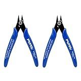 2 Peças De Cortadores De Cabo Elétrico Alicate De Microcorte De 12 7 Cm Cortador Lateral Diagonal Cortador De Descarga Para Bobina Faça Você Mesmo Joias Artesanato Modelos Corte Fechos De