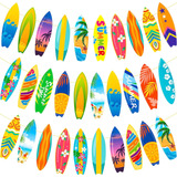 2 Peças De Decorações De Banner Com Tema De Prancha De Surf