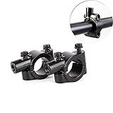 2 Peças De Grampos De Suporte De Espelhos Para Guidão De Motocicleta Para Guidão De 7 8 Polegadas Barra Esportiva Bicicleta Kawasaki Honda Yamaha 10 Mm 
