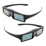 2 Peças De Óculos Ativos Dlp link 3d Recarregáveis De 144 Hz